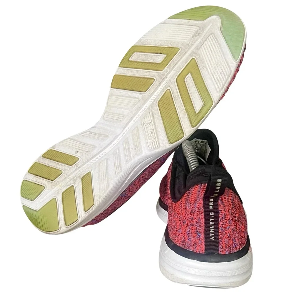 APL Athletic Propulsion Labs Women's Size 8.5 Running‎ Shoes Pink Knit Sneakers